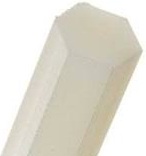 nylon hex rods